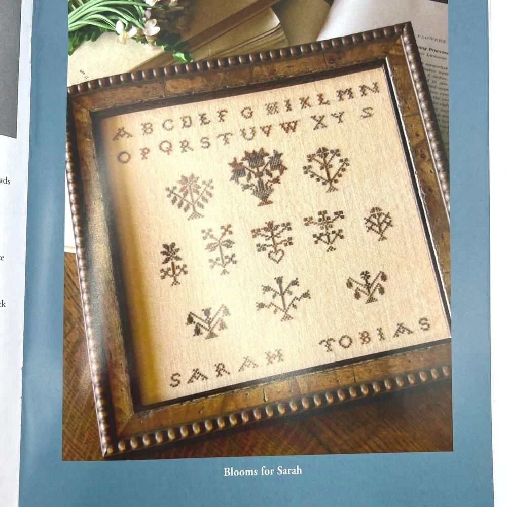 Blackbird Designs Thank You Sarah Tobias Cross Stitch Pattern Book 7 Projects